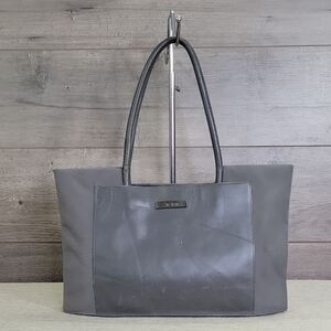 Tumi Charcoal and Black Tote Bag